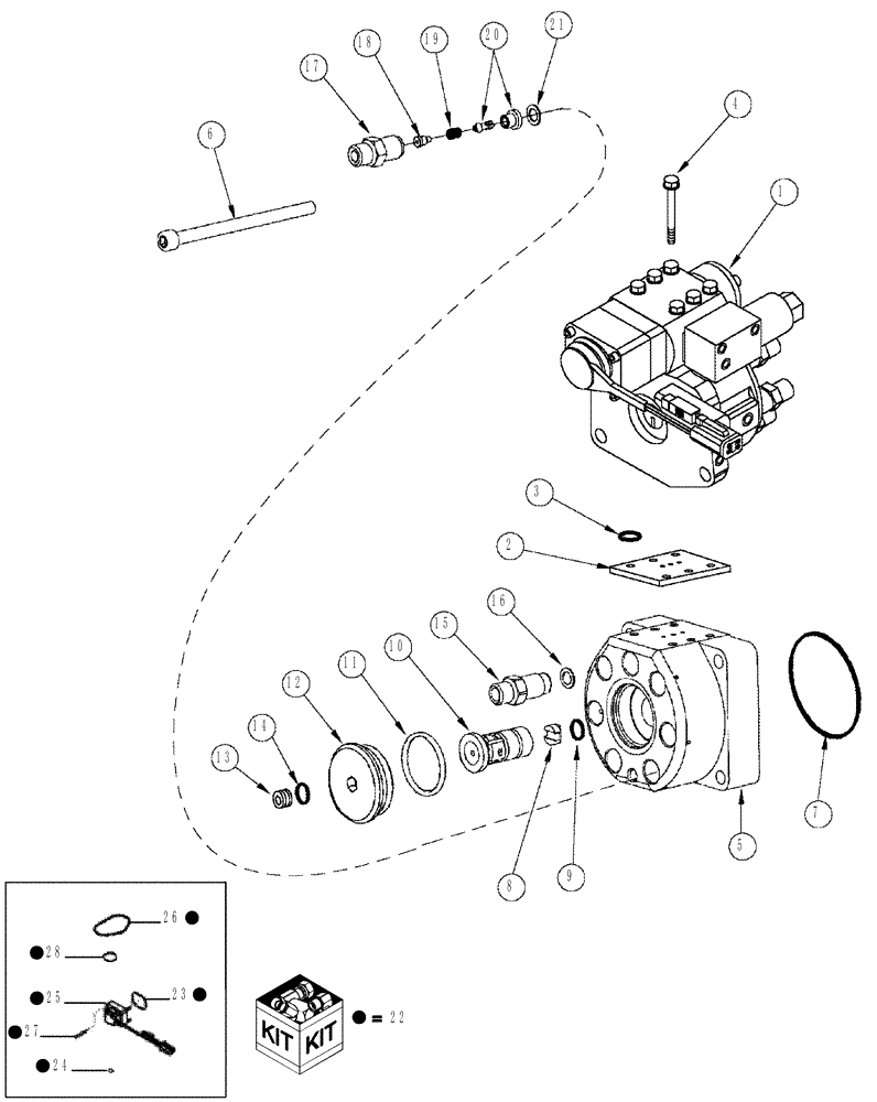 Схема запчастей Case IH STX325 - (03-11) - FUEL INJECTION PUMP 6TAA-8304 / 6TAA-9004 EMISSIONS CERTIFIED ENGINE (03) - FUEL SYSTEM