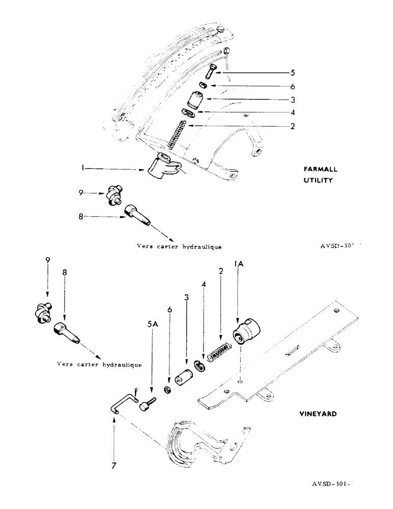 Схема запчастей Case IH FU-267D - (206) - DIRECT PRESSURE TAP & LIMITER OF RETURN FOR HYDRAULIC RAISING WITH DIRECT PRESSURE TAP (08) - HYDRAULICS