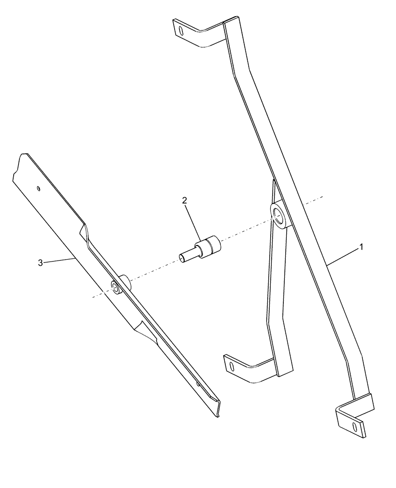 Схема запчастей Case IH AFX8010 - (B.50.A.32[08]) - WIPER BLADE ASSEMBLY B - Power Production