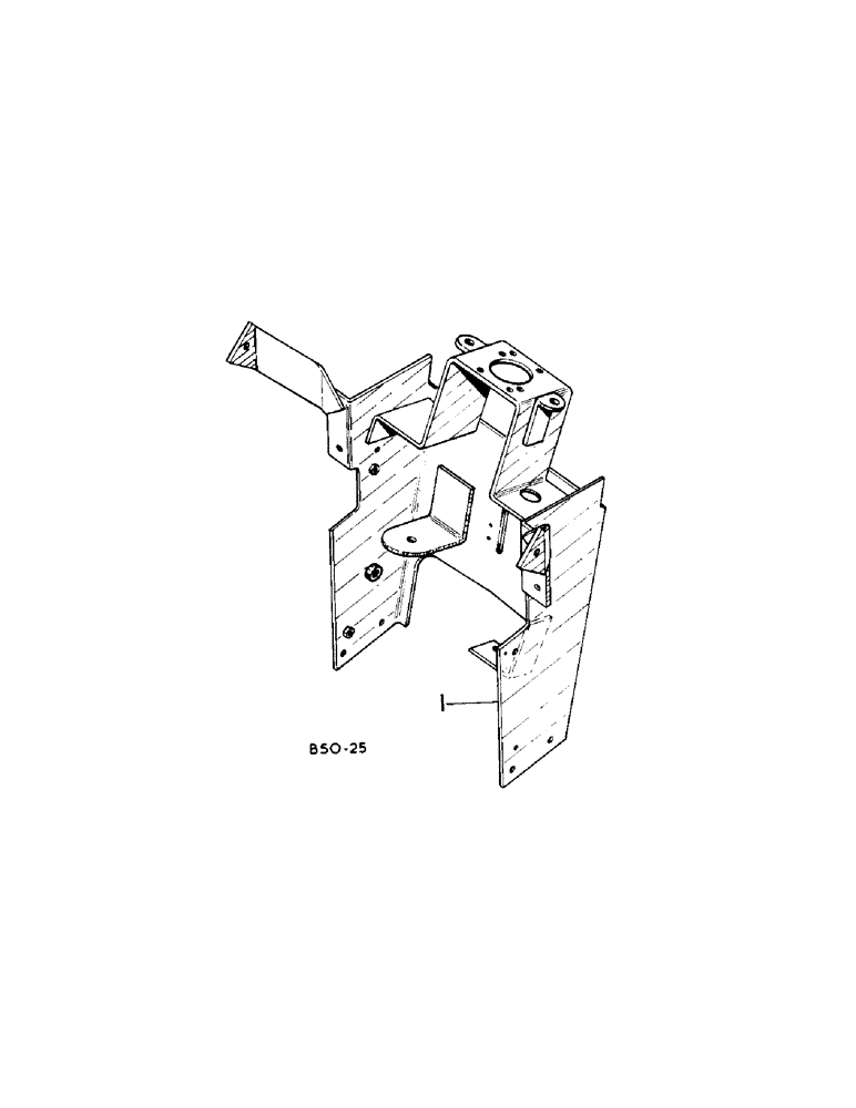 Схема запчастей Case IH 484 - (13-06) - SUPERSTRUCTURE, STEERING SUPPORT (05) - SUPERSTRUCTURE