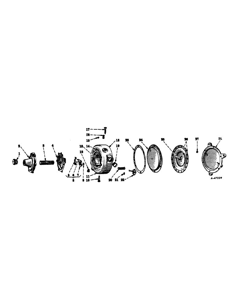 Схема запчастей Case IH 300 - (041) - CARBURETED ENGINE, FUEL REGULATOR, LIQUEFIED PETROLEUM GAS (01) - ENGINE