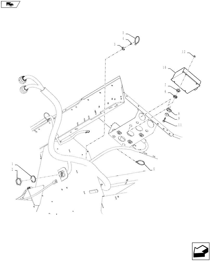 Схема запчастей Case IH 7230 - (55.100.18) - 12/24V CONVERTER- MODULE EQUALIZER (55) - ELECTRICAL SYSTEMS