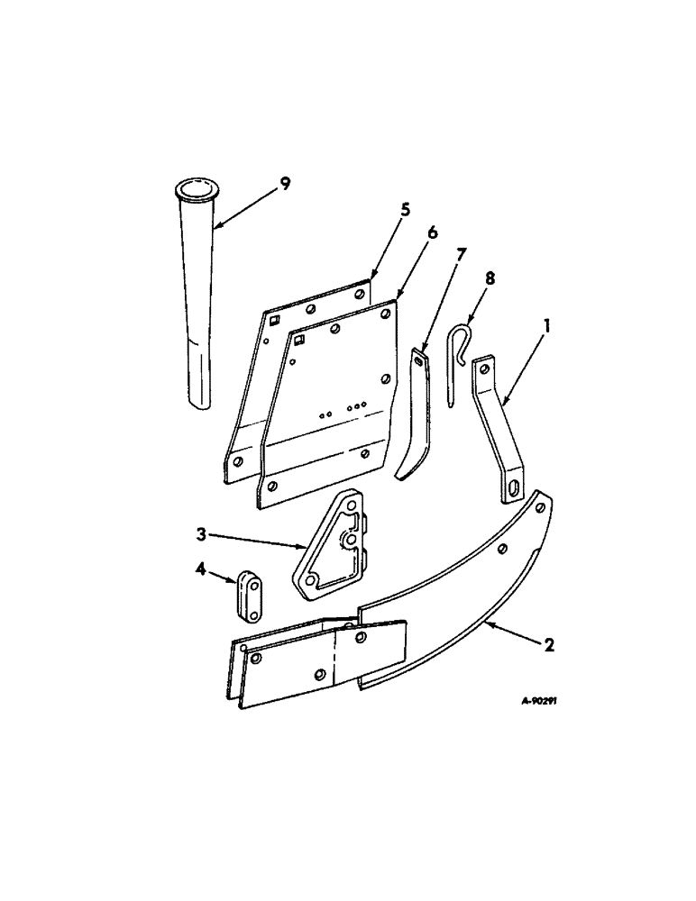 Схема запчастей Case IH 186 - (C-17[A]) - RUNNER OPENERS FOR DRILL PLANTERS 