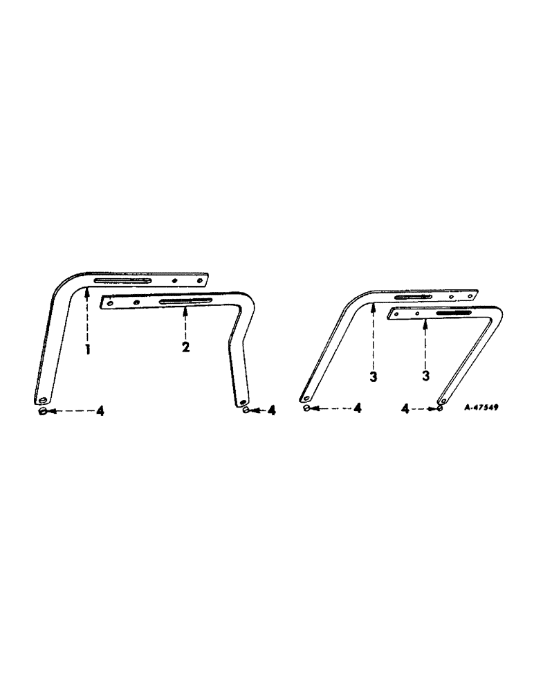 Схема запчастей Case IH 65 - (H-12) - JOCKEY ARCH 