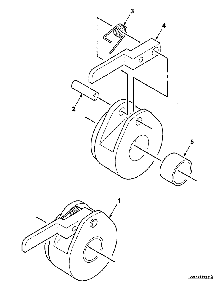 Схема запчастей Case IH 8435 - (2-16) - HUB ASSEMBLY Driveline