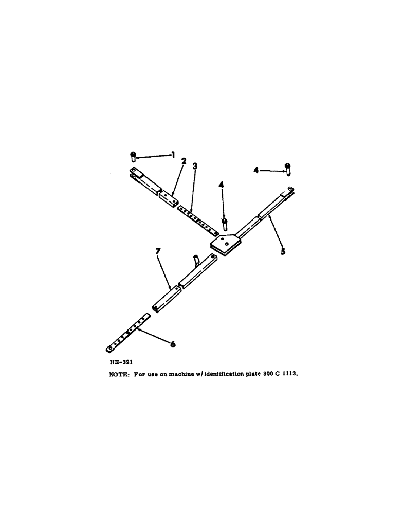 Схема запчастей Case IH 300 - (10-40) - SINGLE MACHINE HITCH AND REAR DUPLEX MACHINE HITCH 