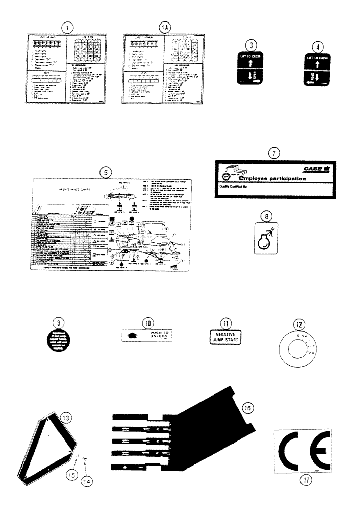 Схема запчастей Case IH 8930 - (9-110) - DECALS, TRACTOR (09) - CHASSIS/ATTACHMENTS