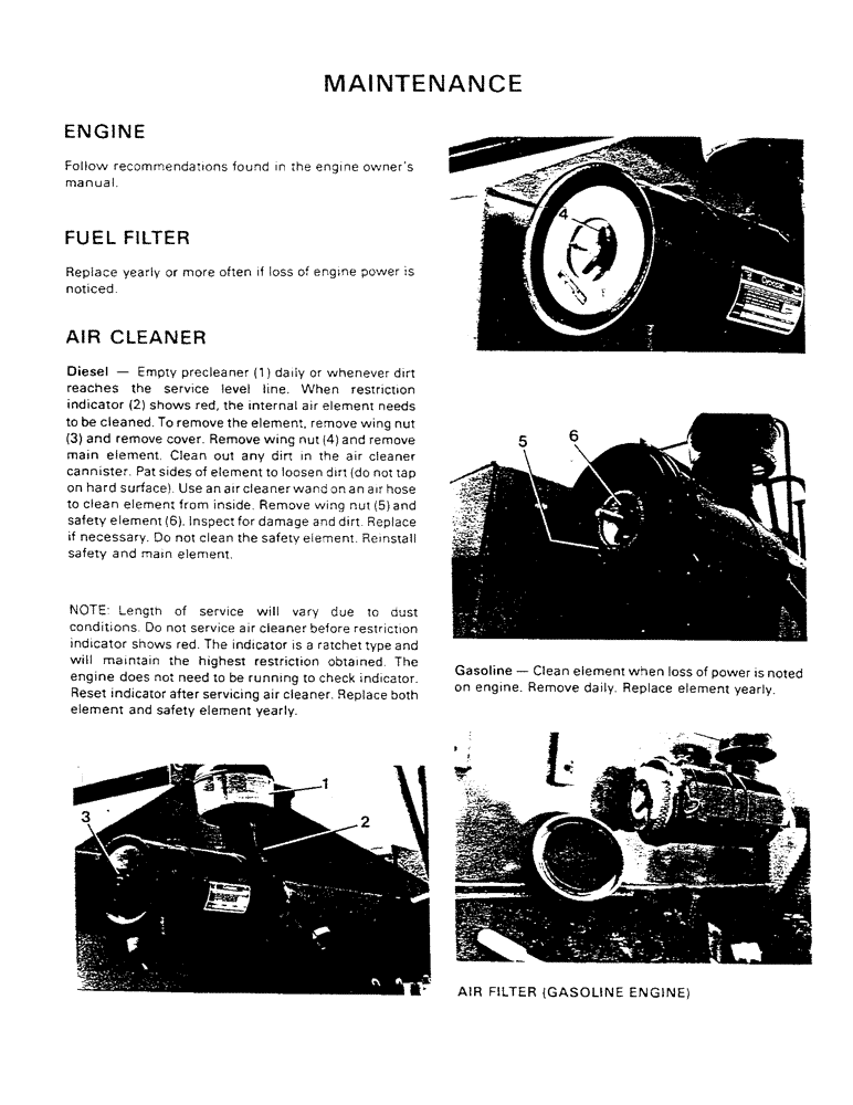 Схема запчастей Case IH AS1002 - (22) - MAINTENANCE (05) - SERVICE & MAINTENANCE