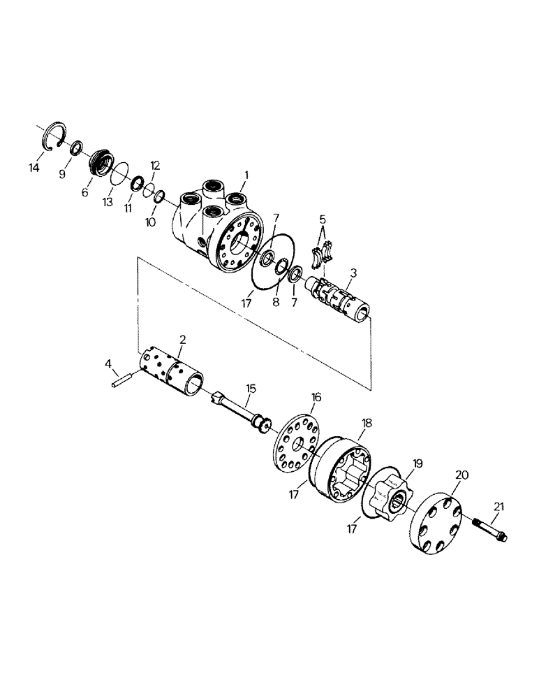 Схема запчастей Case IH STEIGER - (08-11) - STEERING CONTROL VALVE ASSEMBLY (07) - HYDRAULICS