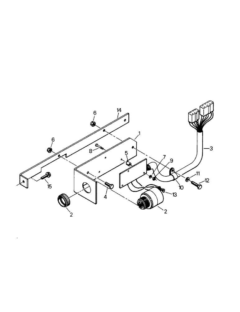 Схема запчастей Case IH KP-525 - (02-11) - AUDIO ALARM ASSEMBLY (06) - ELECTRICAL