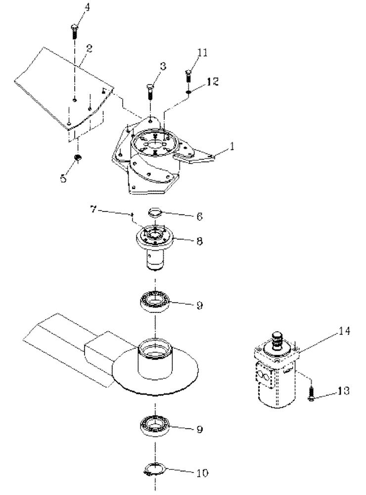 Схема запчастей Case IH 7700 - (A08[05]) - SECONDARY EXTRACTOR FAN Mainframe & Functioning Components