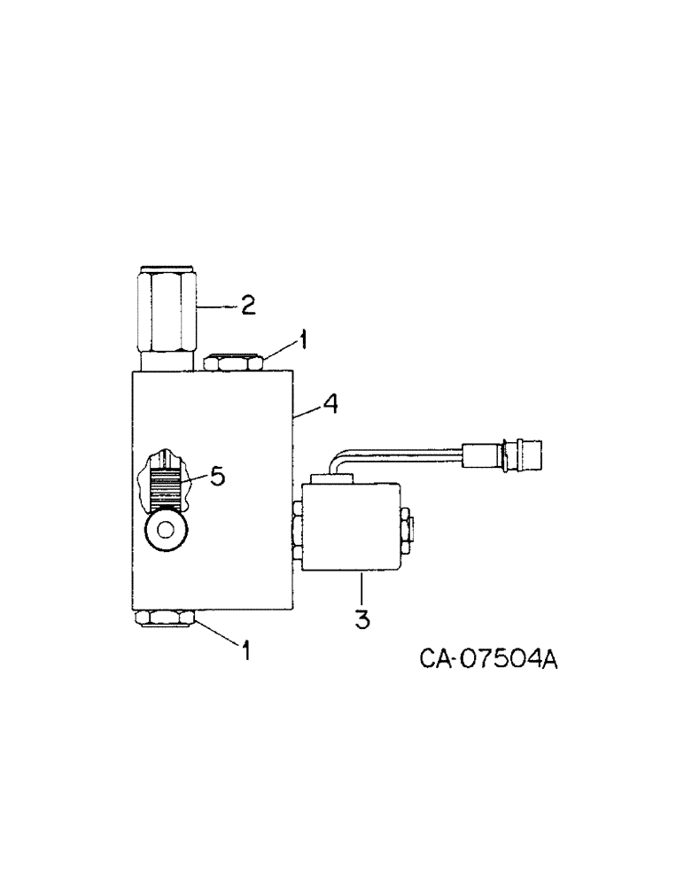 Схема запчастей Case IH 800 - (05-15[1]) - WHEELS, RIGHT HOLDING VALVE UNITS C, D, E, M, S AND T (06) - POWER TRAIN