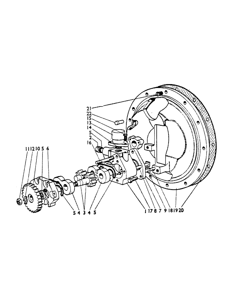 Схема запчастей Case IH 780 - (047) - HYDRAULIC LIFT PUMP (07) - HYDRAULIC SYSTEM