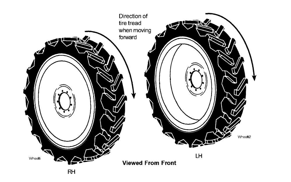 Схема запчастей Case IH PATRIOT 150 - (05-002) - WHEEL & TIRE Hub, Wheel & Tires