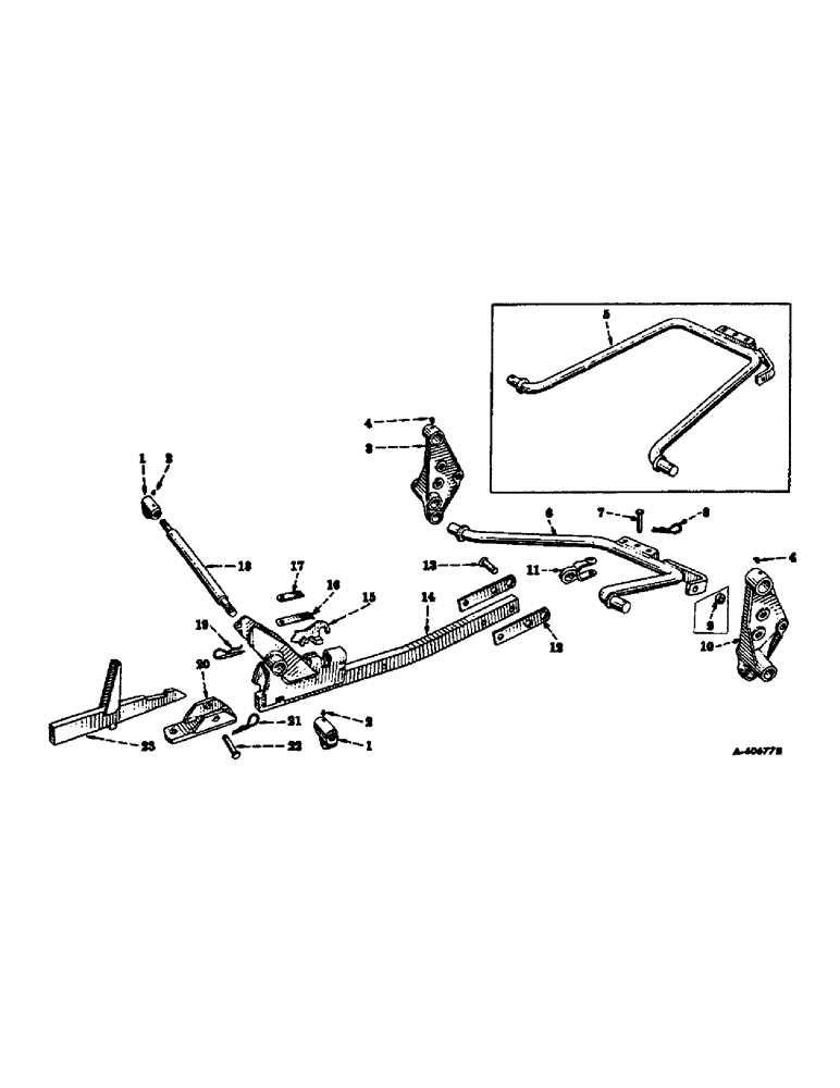 Схема запчастей Case IH INTERNATIONAL - (09-04) - FRAME, FAST-HITCH, CUB TRACTORS, BAIL, DRAFT LINK, PULL BAR AND SUPPORTS (12) - FRAME