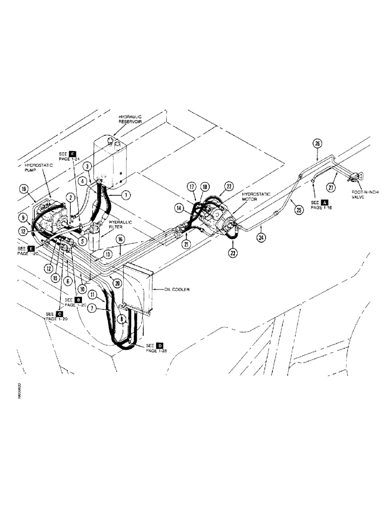 Схема запчастей Case IH 1670 - (1-18) - PICTORIAL INDEX, PROPULSION SYSTEM (00) - PICTORIAL INDEX