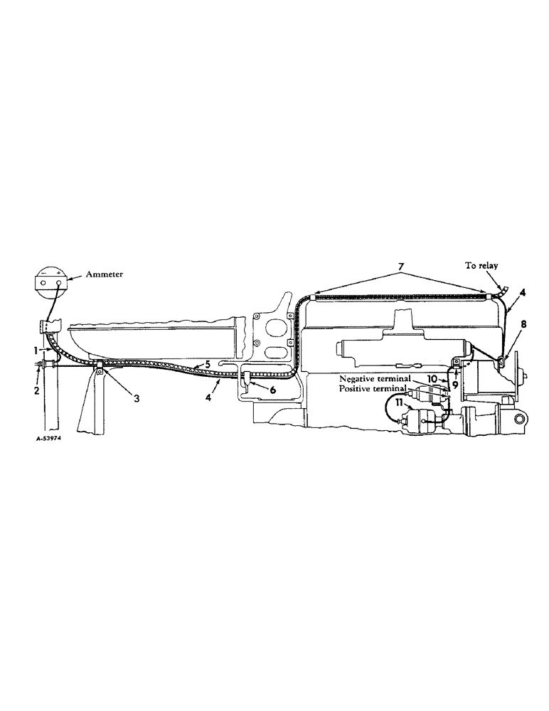 Схема запчастей Case IH FARMALL MDV - (150) - ELECTRICAL SYSTEM, DIESEL ENGINE, BATTERY IGNITION ATTACHMENT, "MD" AND "MDV" (06) - ELECTRICAL SYSTEMS