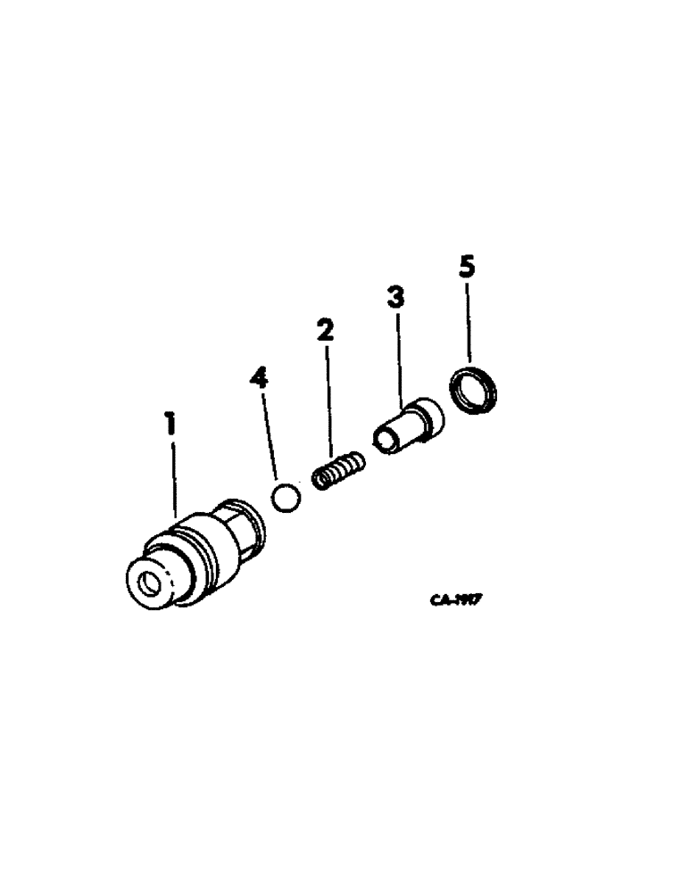 Схема запчастей Case IH 21026 - (10-32) - HYDRAULICS, MALE COUPLER (07) - HYDRAULICS