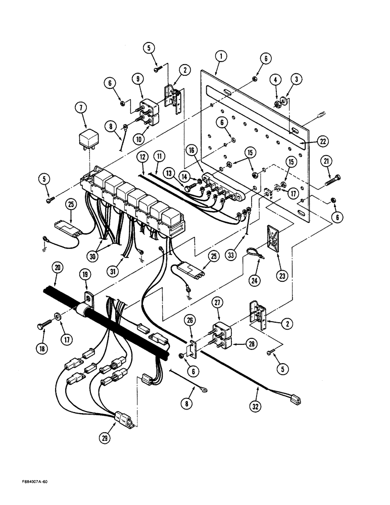 Схема запчастей Case IH STEIGER - (4-12) - SYSTEMS CIRCUIT BREAKERS AND SOLENOIDS (04) - ELECTRICAL SYSTEMS