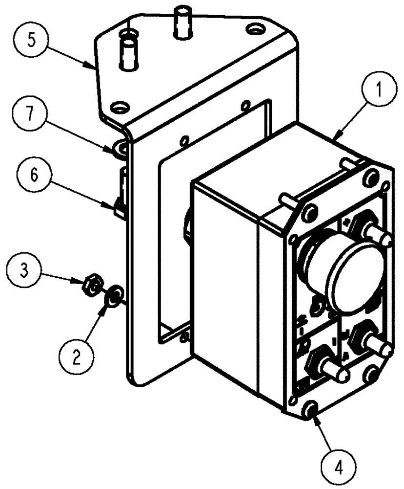 Схема запчастей Case IH 610 - (01-013) - REMOTE RELOAD ELECTRICAL (06) - ELECTRICAL