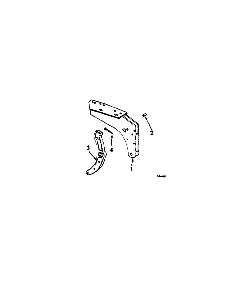 Схема запчастей Case IH 535 - (AH-03[A]) - TRIP BEAM SHEAR PIN 