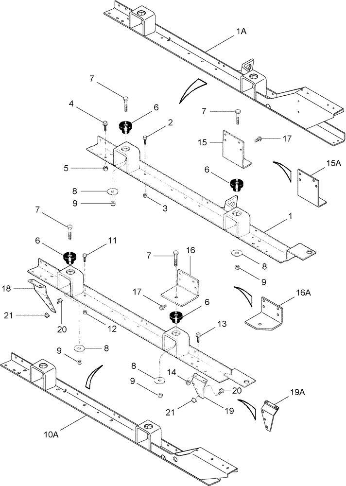 Схема запчастей Case IH 2366 - (02-30) - MOUNTING, ENGINE (01) - ENGINE