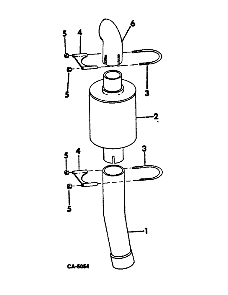 Схема запчастей Case IH 815 - (12-09) - POWER, SPARK ARRESTOR, FOR GASOLINE ENGINES, SERIAL NO. 19000 AND BELOW Power