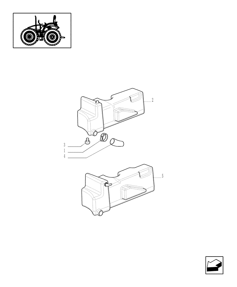 Схема запчастей Case IH JX80 - (1.14.0/02) - (VAR.042) FUEL TANK (02) - ENGINE EQUIPMENT