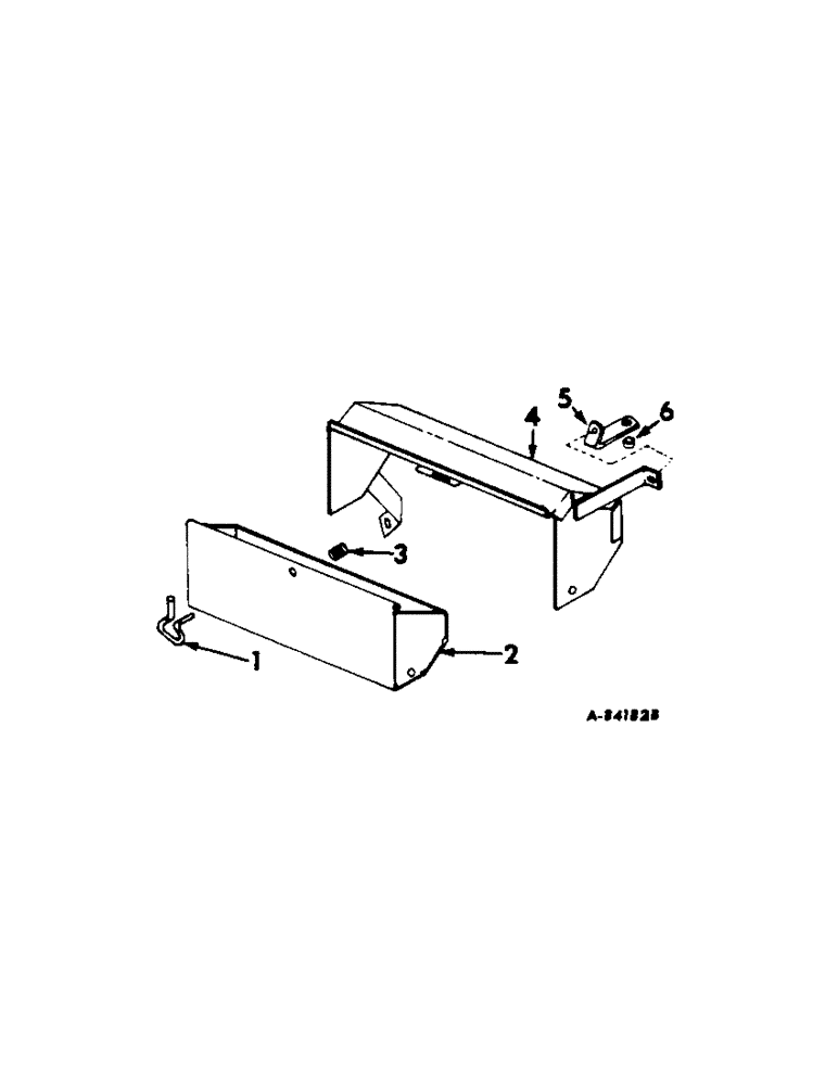 Схема запчастей Case IH 2544 - (M-07) - SEAT, OPERATORS PLATFORM AND MISCELLANEOUS, TOOL BOX, FARMALL TRACTORS (10) - OPERATORS PLATFORM