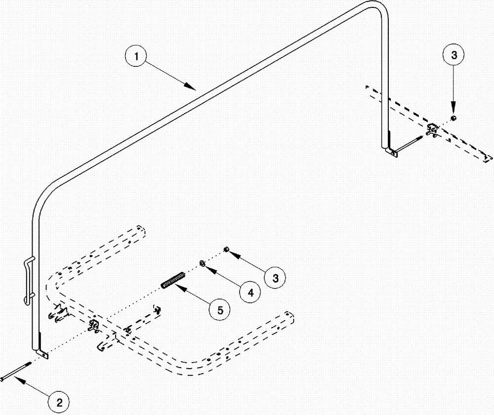 Схема запчастей Case IH 620 - (09D-08) - LID, BASKET - HANDRAIL (16) - BASKET