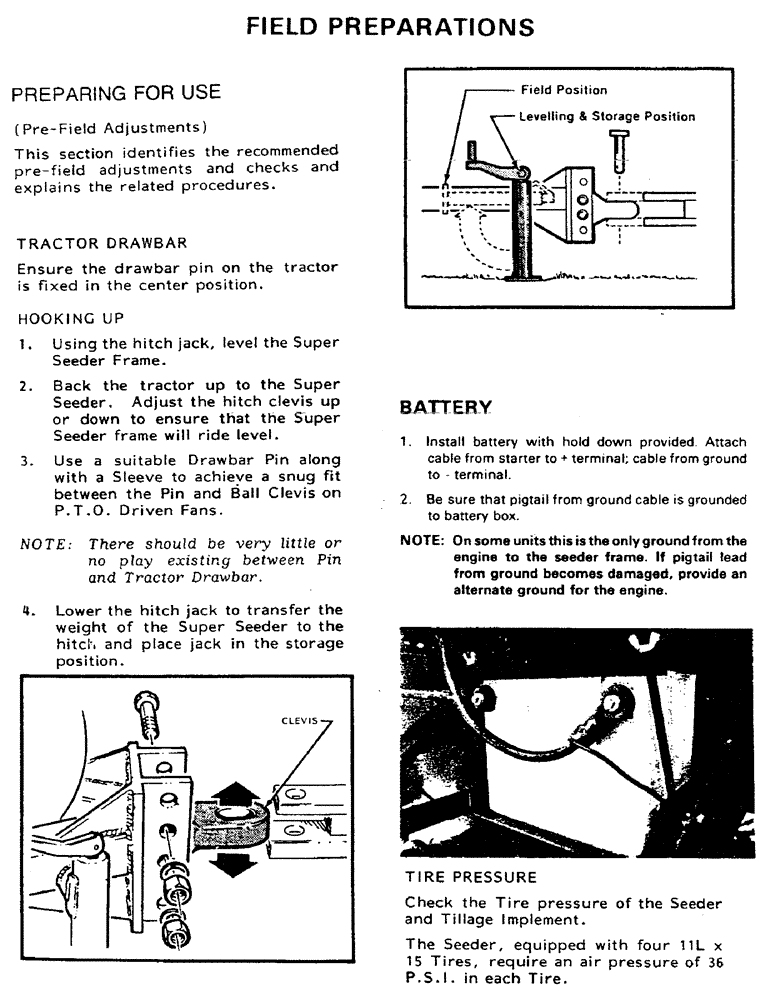 Схема запчастей Case IH 1002 - (04) - FIELD PREPARATIONS 