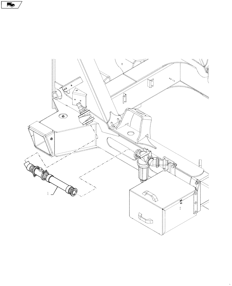 Схема запчастей Case IH 4420 - (09-017) - FLOWMETER, LO-FLOW MOUNT Liquid Plumbing