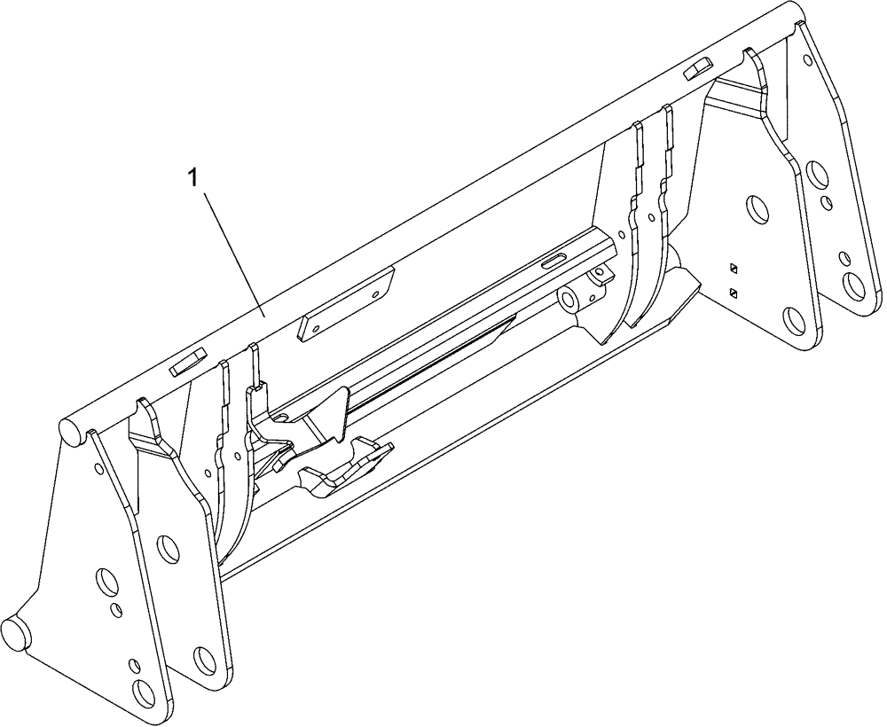 Схема запчастей Case IH LX720 - (82.300.AD[01]) - TOOL CARRIER - EU STYLE (82) - FRONT LOADER & BUCKET