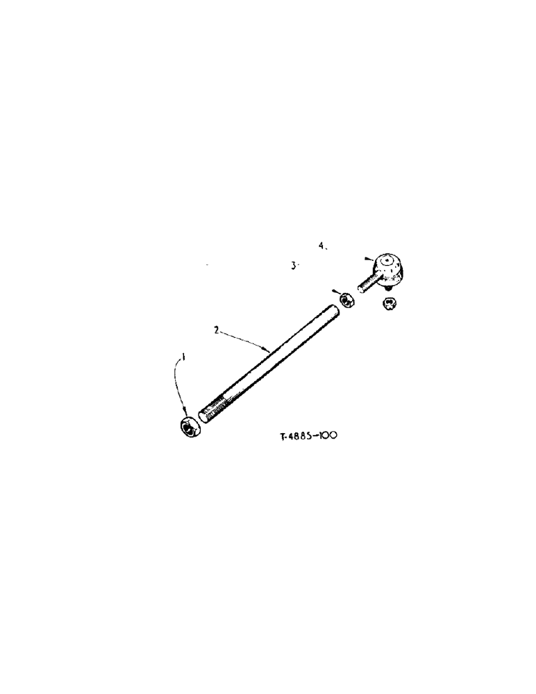 Схема запчастей Case IH 354 - (6-53) - ATTACHMENTS, POWER STEERING AND FRONT AXLE ATTACHMENT, CONNECTING LINK Attachments