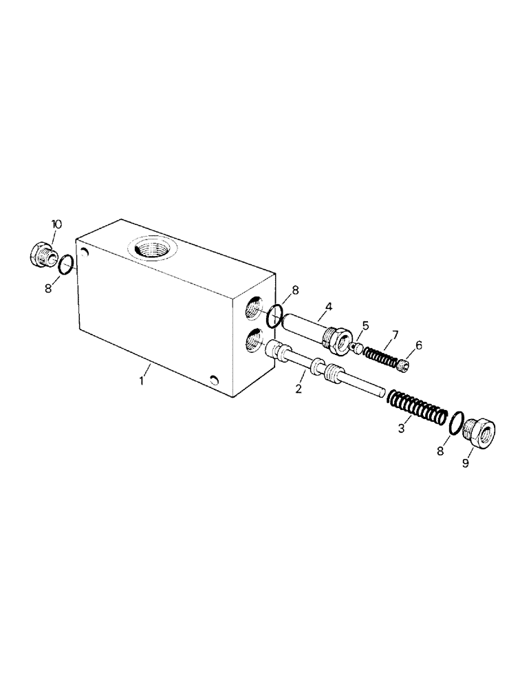 Схема запчастей Case IH CS-360 - (08-12) - PRIORITY VALVE ASSEMBLY (07) - HYDRAULICS