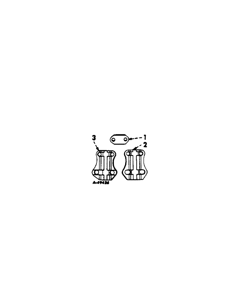 Схема запчастей Case IH 4-FTC43 - (B-03[B]) - OUTER COLTER CLAMP UNIT WITH AUXILIARY CAP 