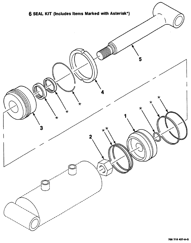 Схема запчастей Case IH 8860 - (08-56) - HYDRAULIC MASTER CYLINDER ASSEMBLY - LEFT (S.N. CFH0145002 THRU CFH0145470) (35) - HYDRAULIC SYSTEMS