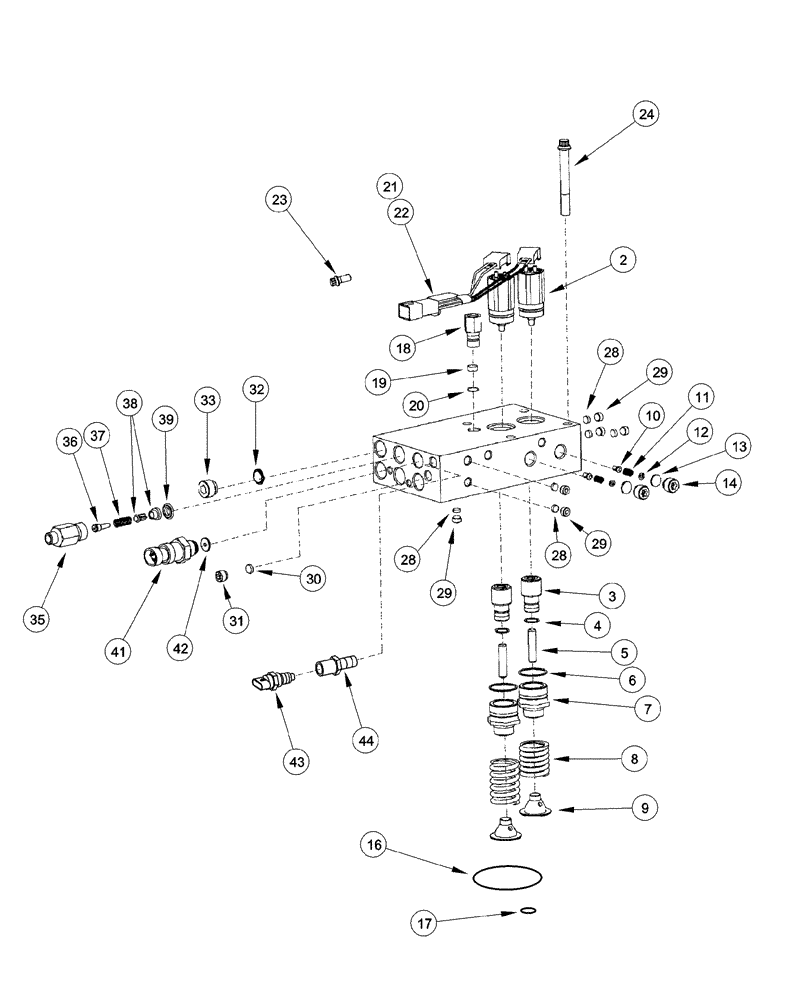 Схема запчастей Case IH MX270 - (03-12) - FUEL INJECTION PUMP, MX240, MX270, 6TAA-8304 EMISSIONS CERTIFIED ENGINE (03) - FUEL SYSTEM