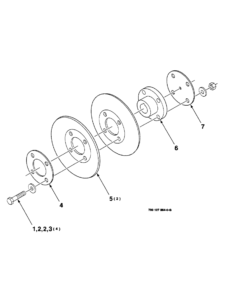 Схема запчастей Case IH 8820 - (9-064) - SHEAVE ASSEMBLY, 700127864 SHEAVE ASSEMBLY COMPLETE (58) - ATTACHMENTS/HEADERS