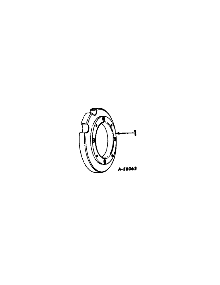 Схема запчастей Case IH 826 - (02-04[1]) - MISCELLANEOUS, REAR WHEEL WEIGHTS, ONE PIECE Accessories & Attachments / Miscellaneous