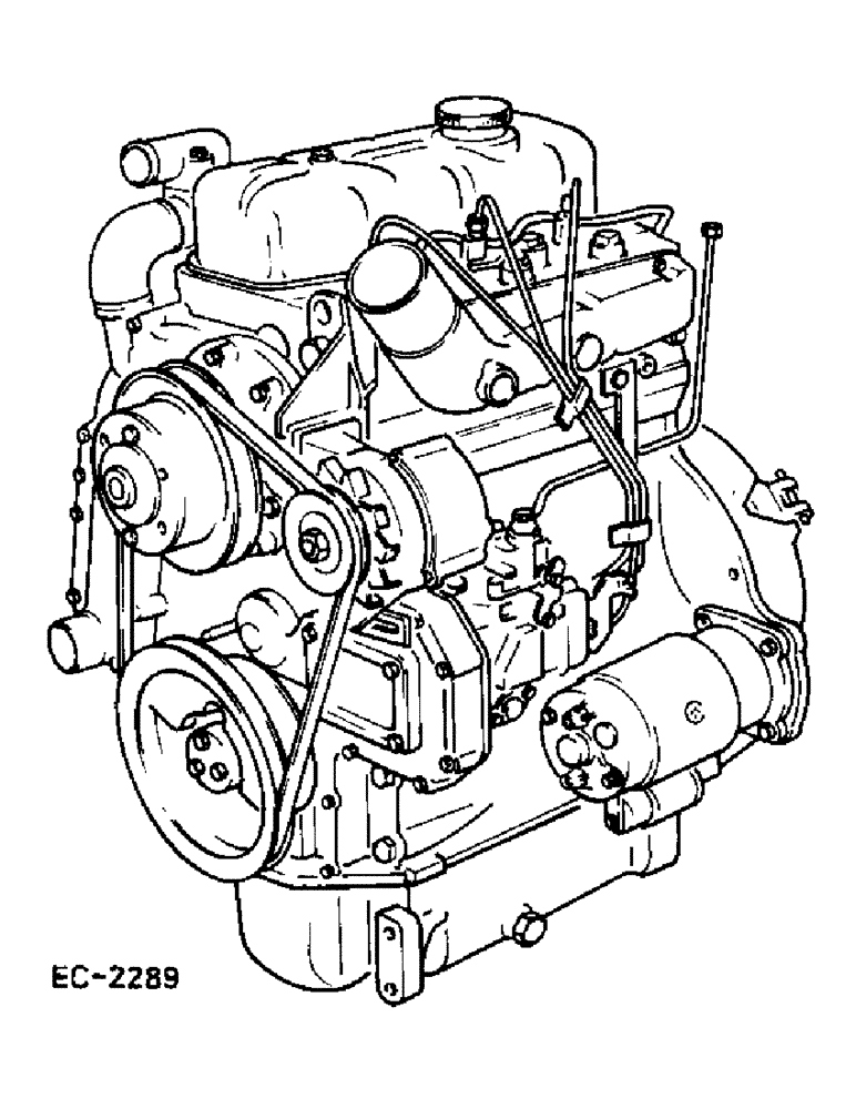 Схема запчастей Case IH 248 - (2-102) - COMPLETE SERVICE ENGINES, COMPLETE SERVICE ENGINE, 248, 385, 485 (02) - ENGINE