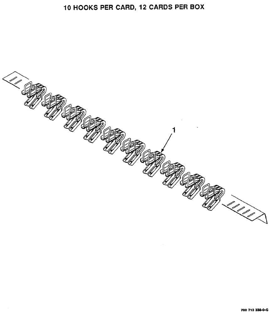 Схема запчастей Case IH RS561 - (09-018) - BELT LACING KIT (TITAN 05) Decals & Attachments