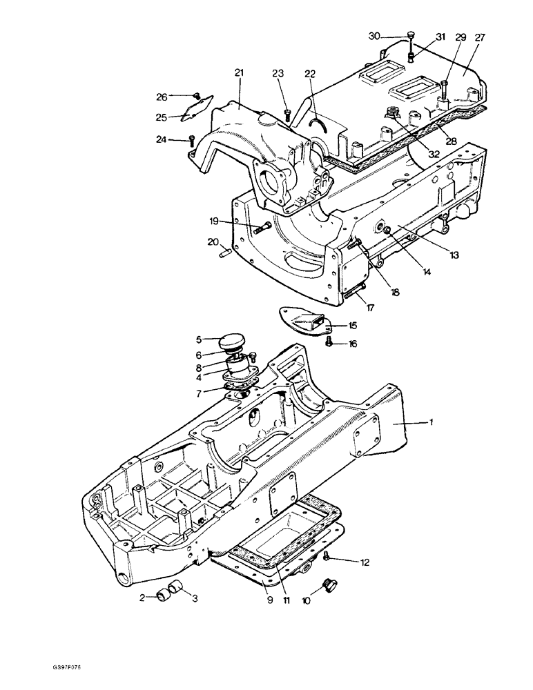 Схема запчастей Case IH 885 - (9-10) - MAIN FRAME AND COVERS (09) - CHASSIS/ATTACHMENTS