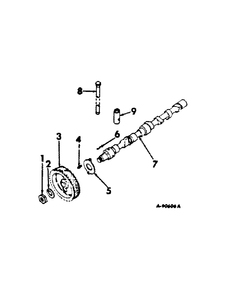 Схема запчастей Case IH C-200 - (G-05) - CAMSHAFT, CAMSHAFT GEAR AND RELATED PARTS 