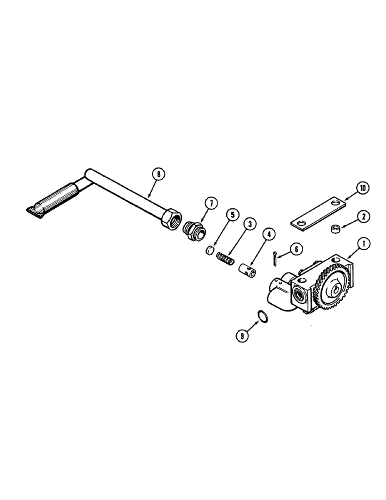 Схема запчастей Case IH 2290 - (2-046) - OIL PUMP, 504BDT DIESEL ENGINE (02) - ENGINE