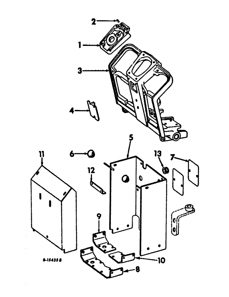 Схема запчастей Case IH 656 - (J-02) - STEERING MECHANISM, STEERING SUPPORT AND RELATED PARTS, FARMALL TRACTORS Steering Mechanism