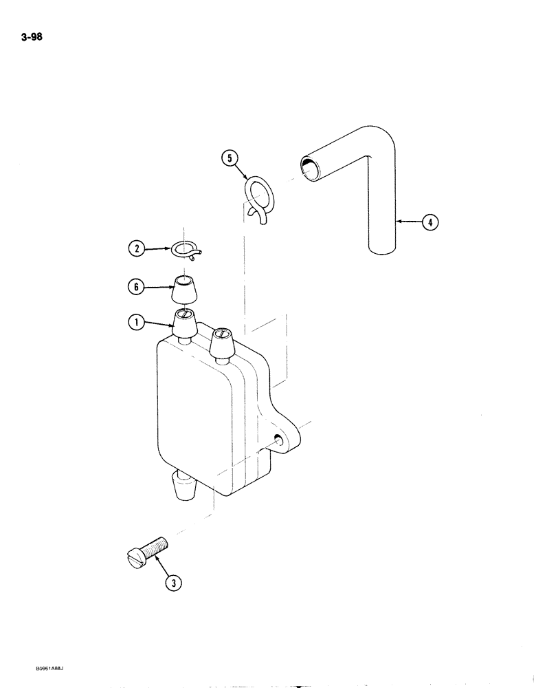 Схема запчастей Case IH 1818 - (3-098) - FUEL PUMP, GASOLINE MODELS (03) - FUEL SYSTEM