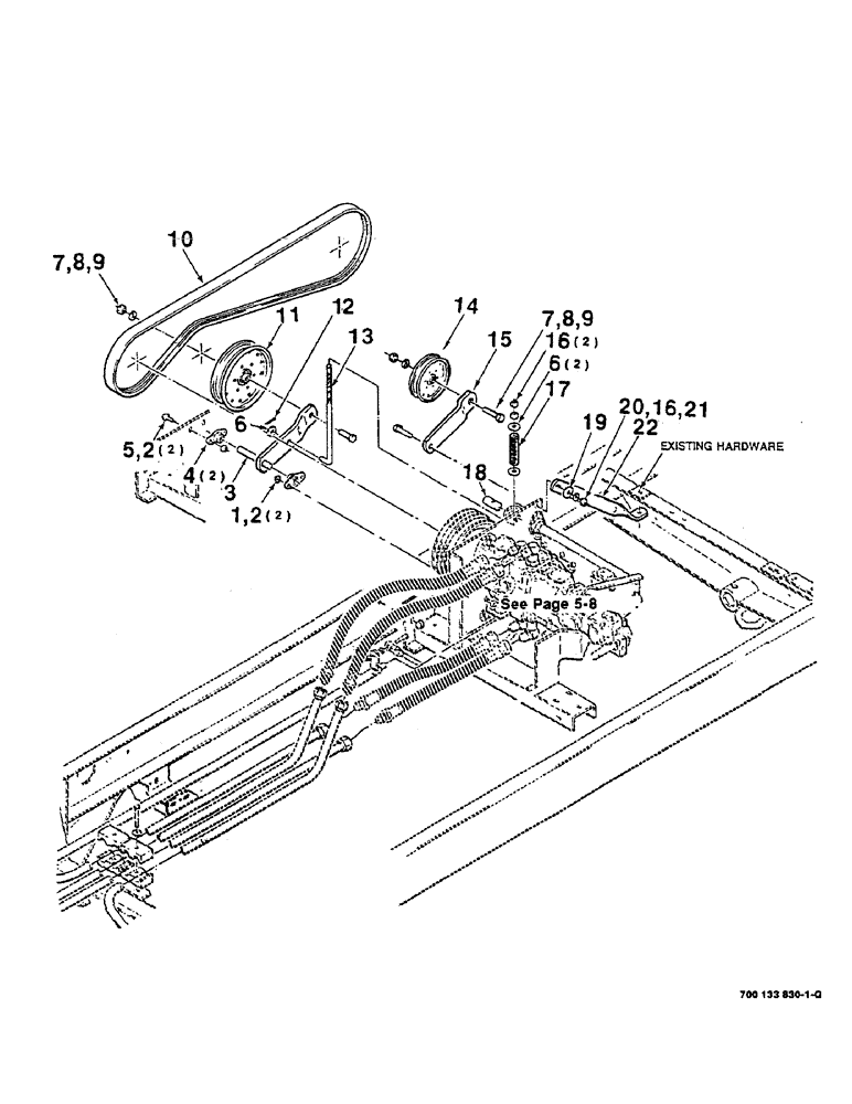 Схема запчастей Case IH 8825HP - (06-08) - TRANSMISSION DRIVE AND PUMP ASSEMBLY (06) - POWER TRAIN