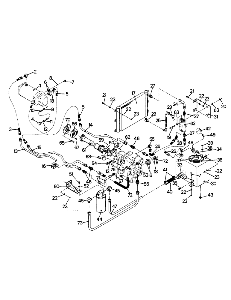 Схема запчастей Case IH PTA297 - (10-08) - PTA 296, PTA 297 & PT 350, PTO HYDRAULIC SYSTEM Options & Miscellaneous