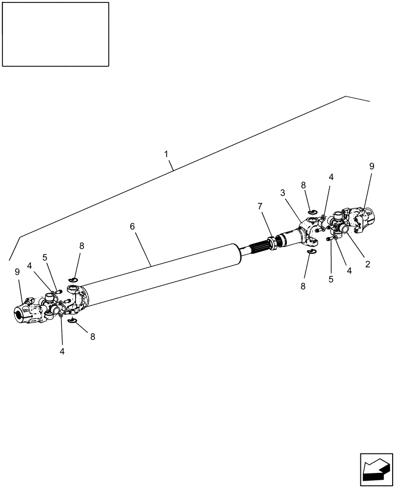 Схема запчастей Case IH 7120 - (60.130.01) - FEEDER - CONVEYOR JACKSHAFT (60) - PRODUCT FEEDING